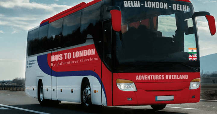 Da Delhi a Londra in bus in 70 giorni