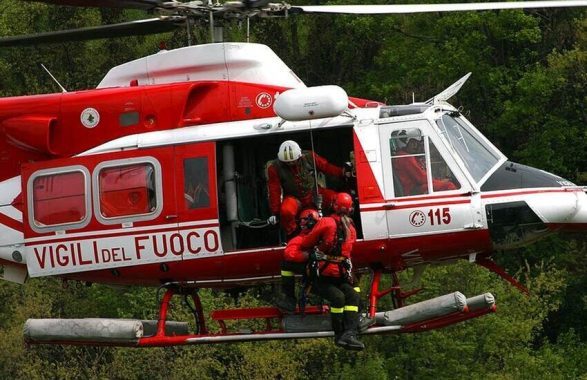 la spezia soccorso in elicottero