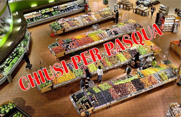 Pasqua - lockdown - supermercati