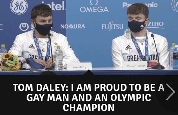 Medaglia d'oro al tuffatore Tom Daley: sono fiero di essere un gay e un campione olimpico