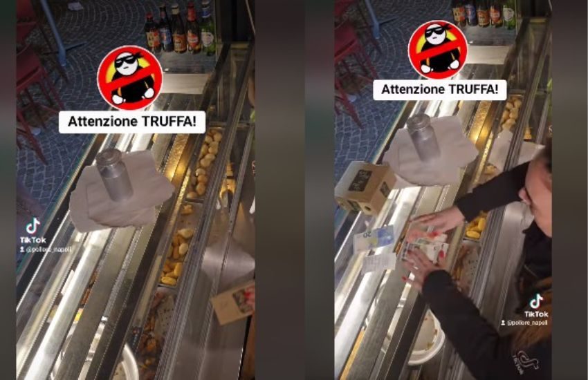 Napoli, occhio alla truffa del resto, il cliente confonde la cassiera e “guadagna” 15 euro. [VIDEO]