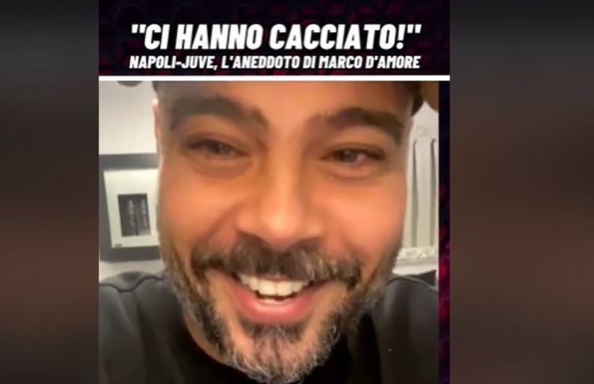 Marco D’Amore cacciato da un ristorante di Ancona dopo Napoli-Juventus: “Che vergogna” [VIDEO]