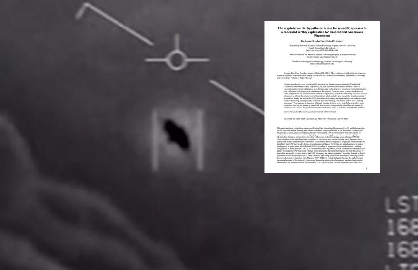 Gli alieni esistono e si nascondono fra noi: lo studio choc di esperti di Harvard (VIDEO)