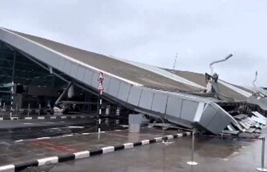 Crolla tetto dell’aeroporto: tragedia a Nuova Delhi (VIDEO)