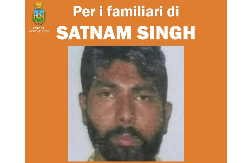 Attivato un conto corrente per donazioni in favore della famiglia di Satnam Singh