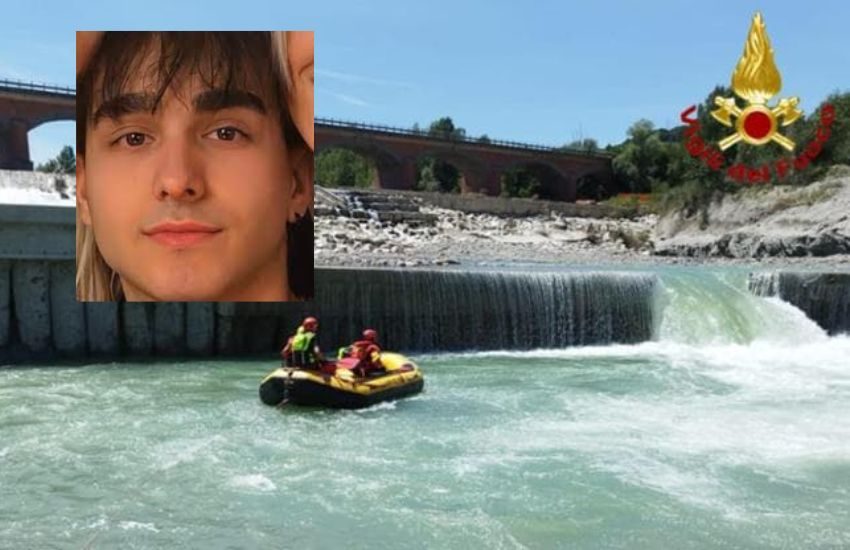 Giustino Danilo Colella: ritrovato il corpo del 19enne scomparso nel fiume Enza