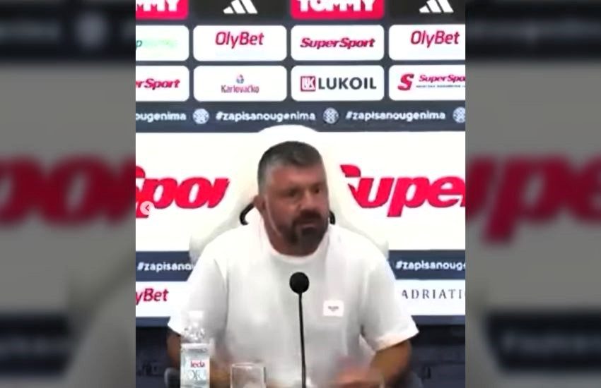 Gennaro Gattuso sbotta contro la stampa dopo la prima partita col Rijeka: “Iniziamo male” (VIDEO)