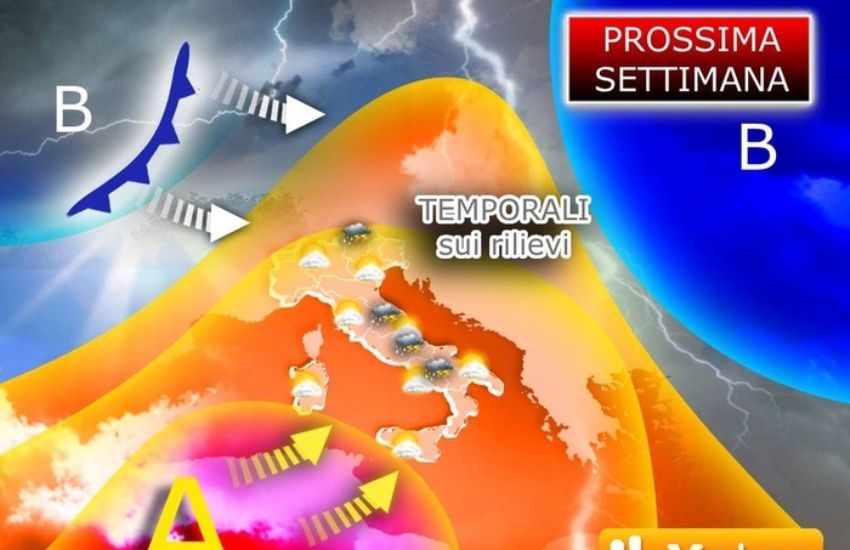 Meteo: dai temporali al Ferragosto rovente