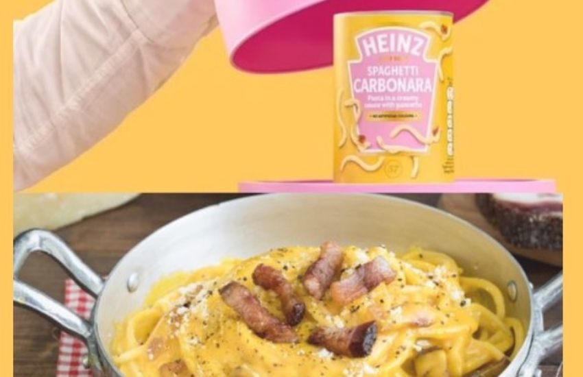 USA: lanciati gli spaghetti alla carbonara in lattina, costano meno di 2,50€