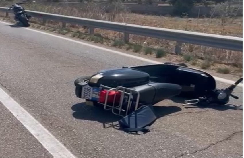 Drammatico schianto sulle strade salentine. Vespa contro guardrail, muore 35enne