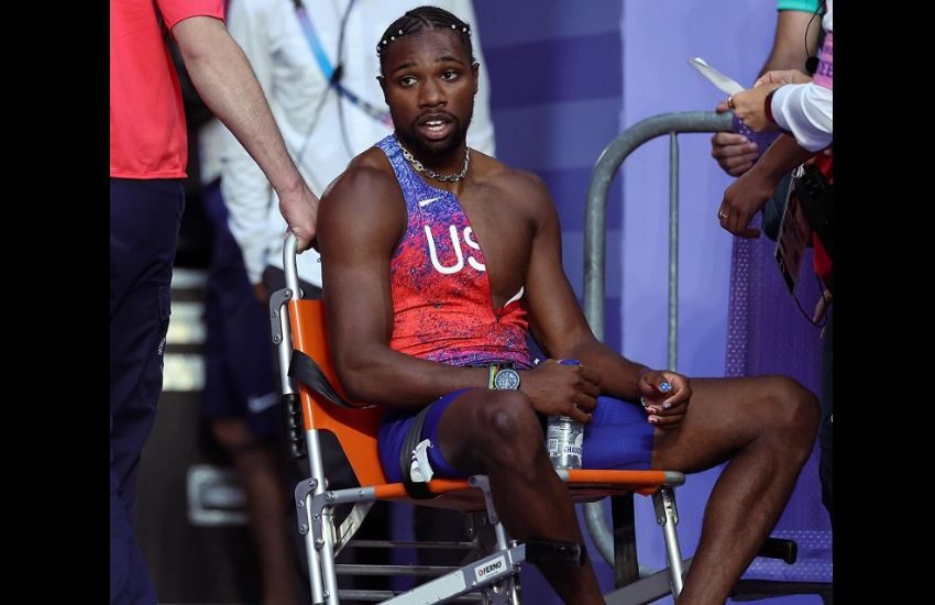 Noah Lyles nella bufera: positivo al Covid, dopo il bronzo abbraccia gli avversari. “Irresponsabile”