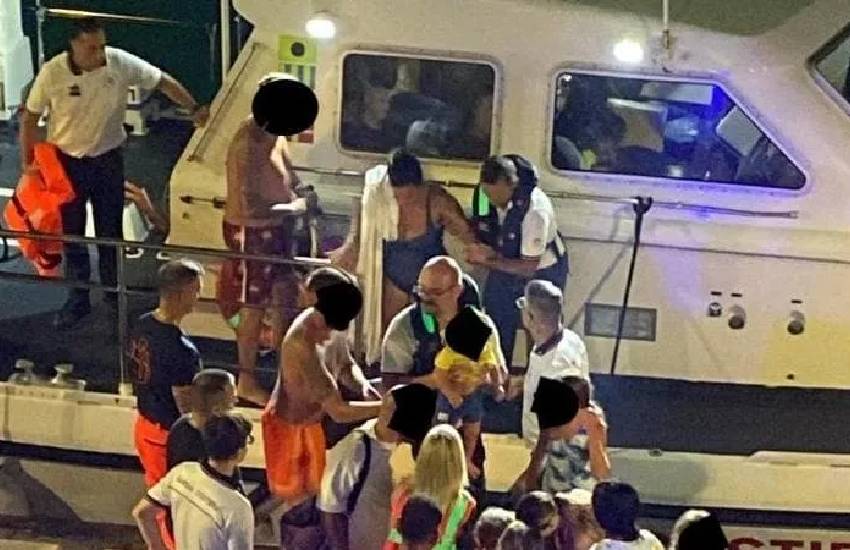 La Guardia Costiera soccorre 11 persone alla deriva su un gommone tra le isole pontine