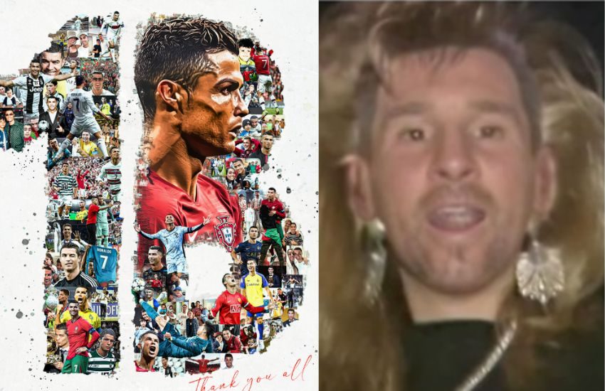 Cristiano Ronaldo re dei social: “Abbiamo fatto la storia”. E Lionel Messi diventa virale con l’IA