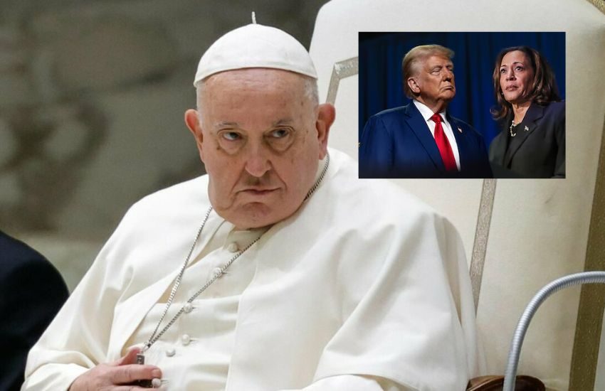 Papa Francesco: “Trump e Harris sono contro la vita. Non so come si possa scegliere il male minore”