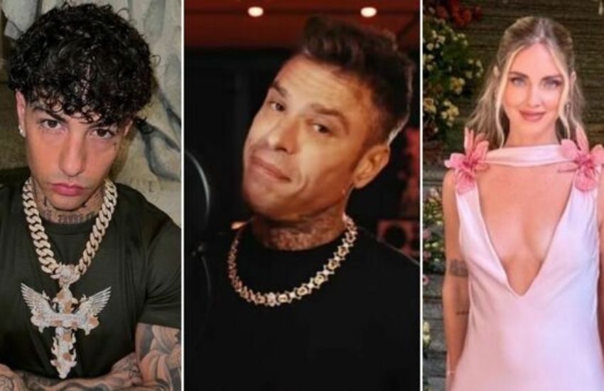 Fedez contro Tony Effe: “Infame, scrivevi a mia moglie mentre mi abbracciavi”