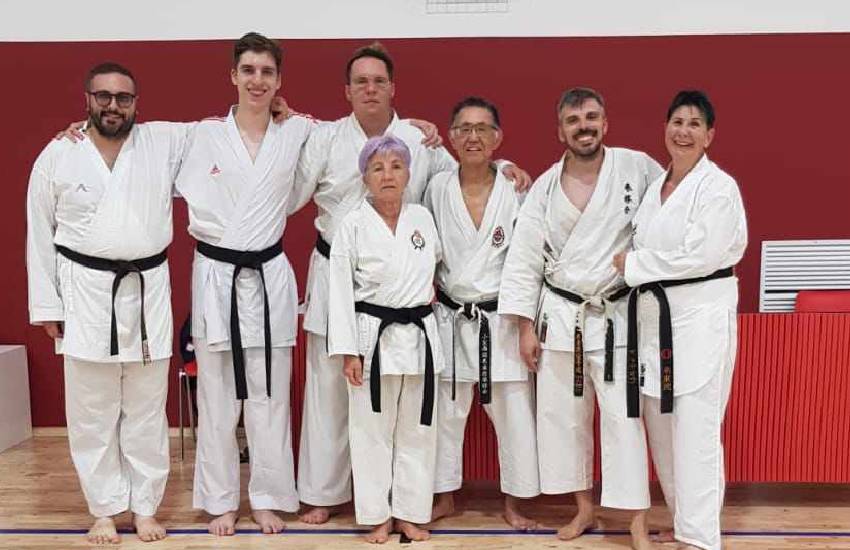 L’ASD Bonsai Karate Kenshukai di Sezze brilla al raduno nazionale FESIK a Gaeta