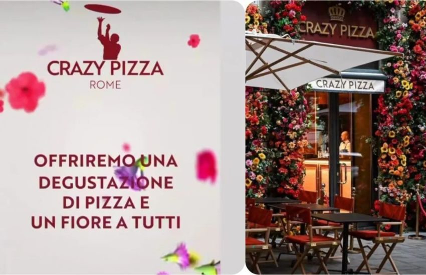 Via Veneto, decorazioni abusive al Crazy Pizza, l’invito di Briatore: “Venite e avrete un fiore”