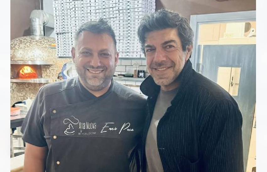 Pierfrancesco Favino in provincia di Latina per le riprese del suo nuovo film