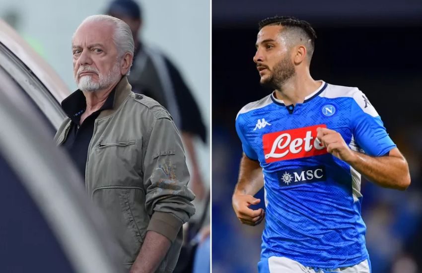 Napoli, De Laurentiis ancora nei guai: scoppia il caso Manolas