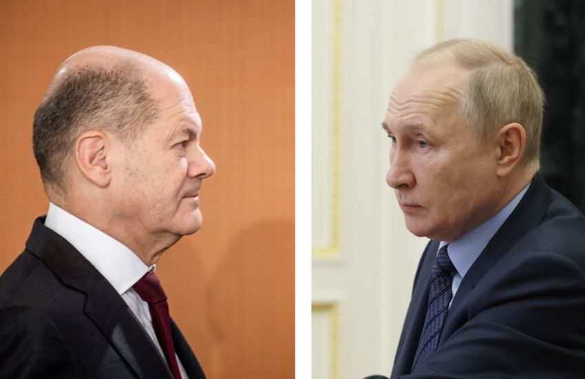 Scholz telefona a Putin: “La Russia si decida a negoziare con l’Ucraina”