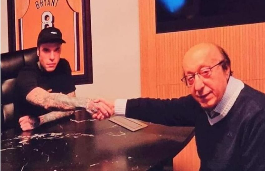 Luciano Moggi ritorna nel calcio: sarà il vice-presidente della squadra di Fedez