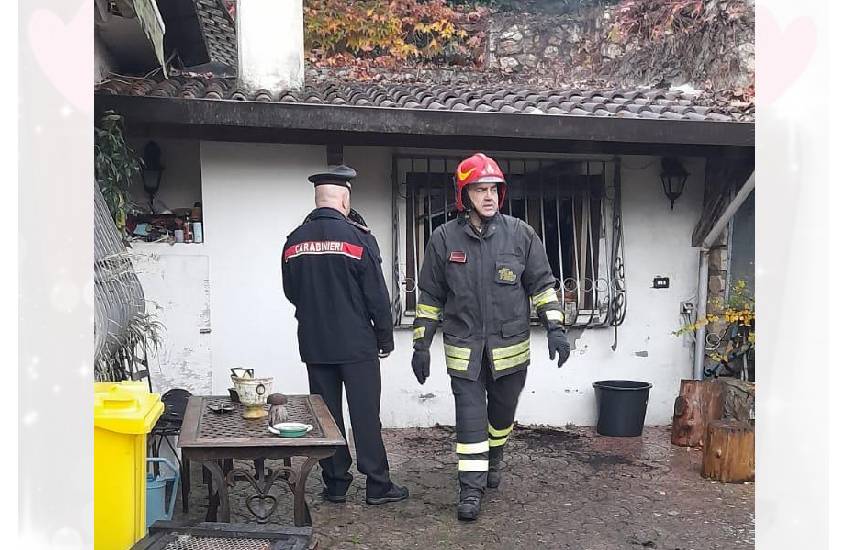 Incendio in abitazione: signora pontina salvata dai vicini. Il cane muore soffocato