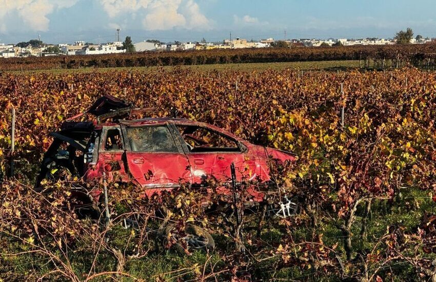 Incidente mortale. Fuori strada con l’auto mentre era diretto in campagna. Muore 19enne