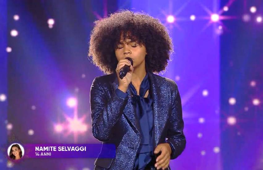 La giovanissima pontina Namite trionfa a “Io canto generation” su Canale 5