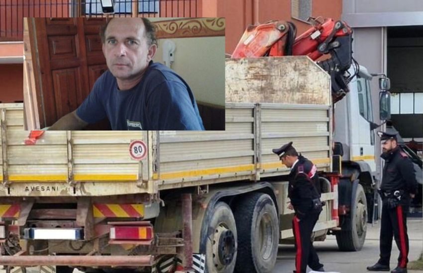 Elmas, tragedia nel cantiere: operai schiacciati da un camion