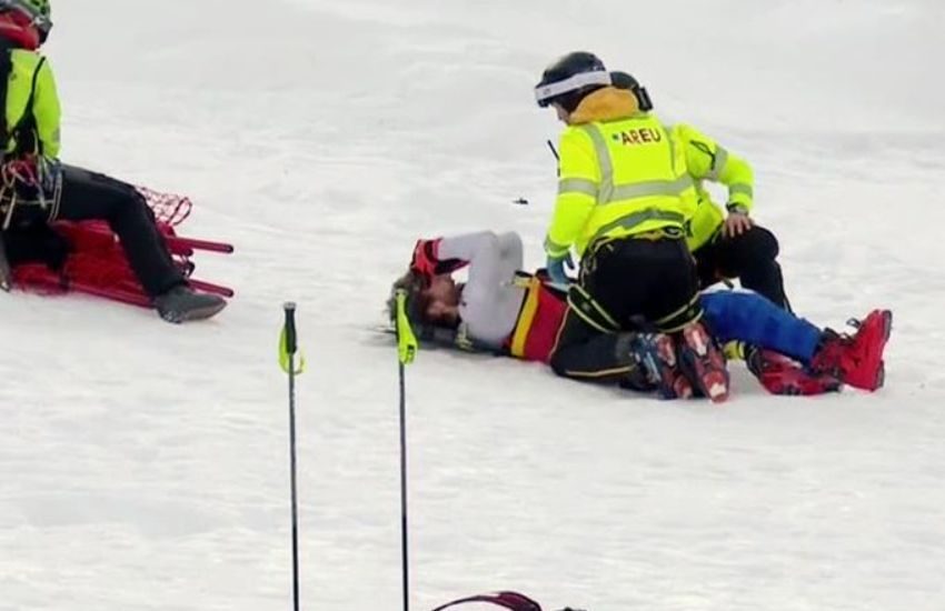 Bormio, Sarrazin in terapia intensiva. Allegre attacca l’Italia: “Non sanno preparare una pista” (VIDEO)