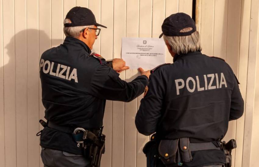 Rissa la notte di Capodanno: locale pontino chiuso dal Questore per gravi irregolarità amministrative