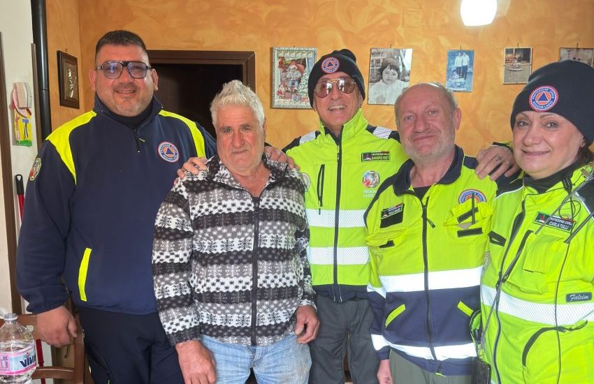 Finito l’incubo per la famiglia di Giuseppe Leggeri: ritrovato il 71enne scomparso in provincia di Latina