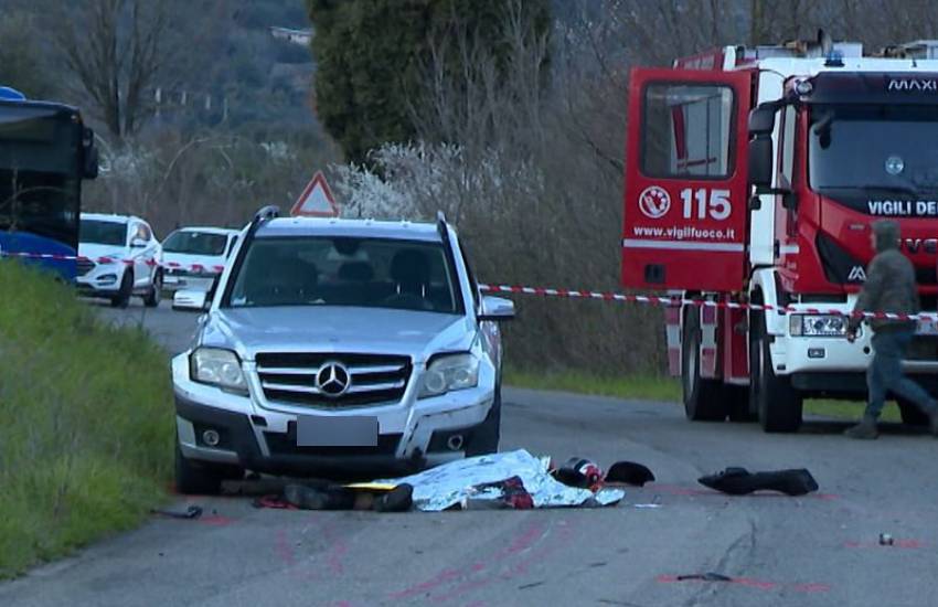 Tragedia lungo la SR Valle del Liri; nello scontro tra un’auto e una moto perde la vita Massimo, 54 anni. Lascia una moglie e due figli