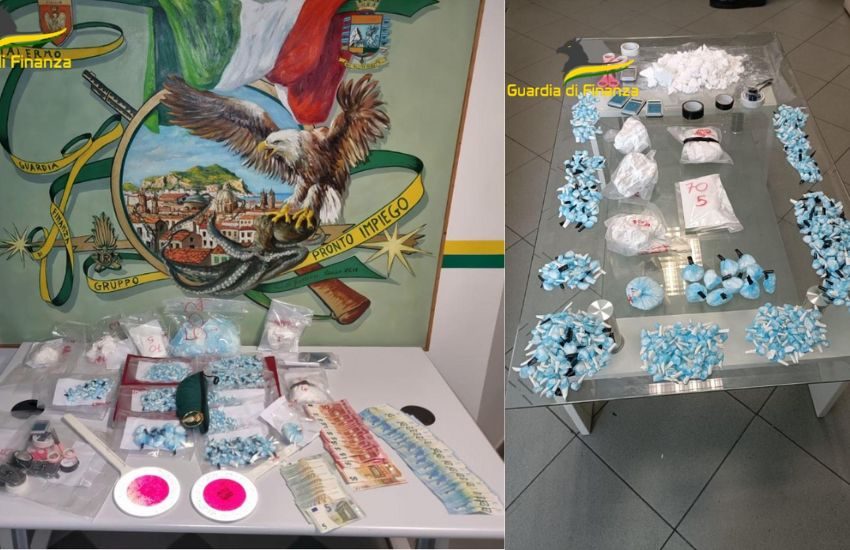 Palermo, arrestato produttore e grossista di crack, sequestrate 600 dosi